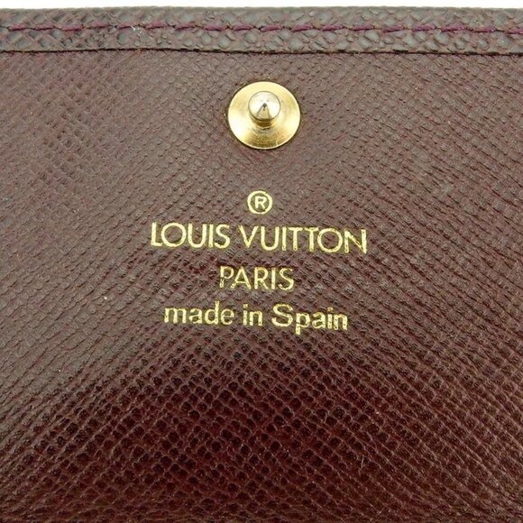 Louis Vuitton key holder taiga leather Authentic used F1613 - Picture 6 of 7